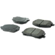 Purchase Top-Quality Front Super Premium Ceramic Pads by CENTRIC PARTS - 105.08840 pa10