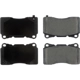 Purchase Top-Quality CENTRIC PARTS - 105.10010 - Front Super Premium Ceramic Pads pa5