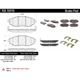 Purchase Top-Quality CENTRIC PARTS - 105.10310 - Front Disc Brake Pad Set pa5
