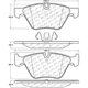 Purchase Top-Quality Front Super Premium Ceramic Pads by CENTRIC PARTS - 105.10611 pa12