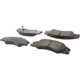 Purchase Top-Quality CENTRIC PARTS - 105.10740 - Front Disc Brake Pad Set pa1