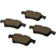 Purchase Top-Quality CENTRIC PARTS - 105.10950 - Rear Disc Brake Pads pa1