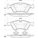 Purchase Top-Quality Front Super Premium Ceramic Pads by CENTRIC PARTS - 105.11230 pa13