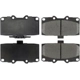 Purchase Top-Quality Front Super Premium Ceramic Pads by CENTRIC PARTS - 105.11820 pa12