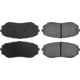 Purchase Top-Quality CENTRIC PARTS - 105.12580 - Front Super Premium Ceramic Pads pa7