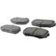 Purchase Top-Quality CENTRIC PARTS - 105.12580 - Front Super Premium Ceramic Pads pa8