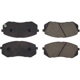 Purchase Top-Quality Front Super Premium Ceramic Pads by CENTRIC PARTS - 105.12951 pa8