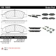 Purchase Top-Quality CENTRIC PARTS - 105.13630 - Front Disc Brake Pad Set pa6