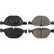 Purchase Top-Quality CENTRIC PARTS - 105.13810 - Front Disc Brake Pad Set pa5