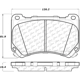 Purchase Top-Quality Front Super Premium Ceramic Pads by CENTRIC PARTS - 105.13960 pa7