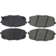 Purchase Top-Quality Front Super Premium Ceramic Pads by CENTRIC PARTS - 105.13972 pa9