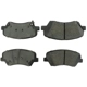 Purchase Top-Quality Front Super Premium Ceramic Pads by CENTRIC PARTS - 105.15431 pa7