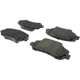 Purchase Top-Quality Front Super Premium Ceramic Pads by CENTRIC PARTS - 105.16401 pa1