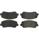 Purchase Top-Quality Front Super Premium Ceramic Pads by CENTRIC PARTS - 105.16401 pa10