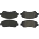 Purchase Top-Quality Front Super Premium Ceramic Pads by CENTRIC PARTS - 105.16401 pa9