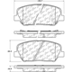 Purchase Top-Quality Front Super Premium Ceramic Pads by CENTRIC PARTS - 105.16750 pa6