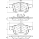 Purchase Top-Quality Front Super Premium Ceramic Pads by CENTRIC PARTS - 105.17210 pa2