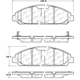 Purchase Top-Quality Front Super Premium Ceramic Pads by CENTRIC PARTS - 105.17910 pa2