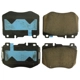 Purchase Top-Quality Front Super Premium Ceramic Pads by CENTRIC PARTS - 105.17960 pa10