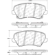 Purchase Top-Quality Front Super Premium Ceramic Pads by CENTRIC PARTS - 105.18280 pa11