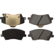 Purchase Top-Quality CENTRIC PARTS - 105.19120 - Front Super Premium Ceramic Pads pa5