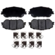 Purchase Top-Quality CENTRIC PARTS - 105.23750 - Front Super Premium Ceramic Pads pa1