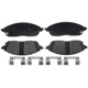 Purchase Top-Quality CENTRIC PARTS - 105.24360 - Front Super Premium Ceramic Pads pa1