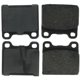 Purchase Top-Quality Front Super Premium Semi Metallic Pads by CENTRIC PARTS - 104.00310 pa5