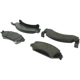 Purchase Top-Quality Front Super Premium Semi Metallic Pads by CENTRIC PARTS - 104.00500 pa3
