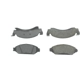Purchase Top-Quality Front Super Premium Semi Metallic Pads by CENTRIC PARTS - 104.00500 pa4