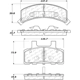 Purchase Top-Quality Front Super Premium Semi Metallic Pads by CENTRIC PARTS - 104.03680 pa8