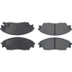 Purchase Top-Quality Front Super Premium Semi Metallic Pads by CENTRIC PARTS - 104.03730 pa6