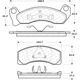 Purchase Top-Quality Front Super Premium Semi Metallic Pads by CENTRIC PARTS - 104.04310 pa9