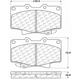 Purchase Top-Quality Front Super Premium Semi Metallic Pads by CENTRIC PARTS - 104.05021 pa1