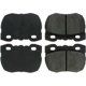 Purchase Top-Quality Front Super Premium Semi Metallic Pads by CENTRIC PARTS - 104.05201 pa2