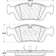 Purchase Top-Quality Plaquette avant semi-métalique de qualité supérieur by CENTRIC PARTS - 104.05581 pa3