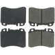 Purchase Top-Quality Front Super Premium Semi Metallic Pads by CENTRIC PARTS - 104.05611 pa6
