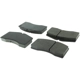 Purchase Top-Quality Front Super Premium Semi Metallic Pads by CENTRIC PARTS - 104.05940 pa10