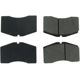 Purchase Top-Quality Front Super Premium Semi Metallic Pads by CENTRIC PARTS - 104.05940 pa6