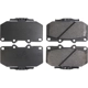 Purchase Top-Quality Front Super Premium Semi Metallic Pads by CENTRIC PARTS - 104.06470 pa2