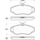 Purchase Top-Quality Front Super Premium Semi Metallic Pads by CENTRIC PARTS - 104.06760 pa4