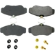 Purchase Top-Quality Front Super Premium Semi Metallic Pads by CENTRIC PARTS - 104.06760 pa7