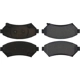 Purchase Top-Quality Front Super Premium Semi Metallic Pads by CENTRIC PARTS - 104.06990 pa6