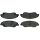 Purchase Top-Quality Front Super Premium Semi Metallic Pads by CENTRIC PARTS - 104.07740 pa4