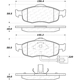 Purchase Top-Quality Front Super Premium Semi Metallic Pads by CENTRIC PARTS - 104.08010 pa9