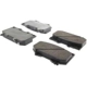 Purchase Top-Quality Front Super Premium Semi Metallic Pads by CENTRIC PARTS - 104.08120 pa6