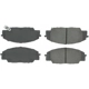 Purchase Top-Quality Front Super Premium Semi Metallic Pads by CENTRIC PARTS - 104.08290 pa1