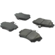 Purchase Top-Quality Front Super Premium Semi Metallic Pads by CENTRIC PARTS - 104.08370 pa5