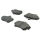 Purchase Top-Quality Front Super Premium Semi Metallic Pads by CENTRIC PARTS - 104.08370 pa6