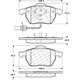 Purchase Top-Quality Plaquette avant semi-métalique de qualité supérieur par CENTRIC PARTS - 104.08400 pa5